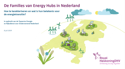 De families van energy hubs in nederland